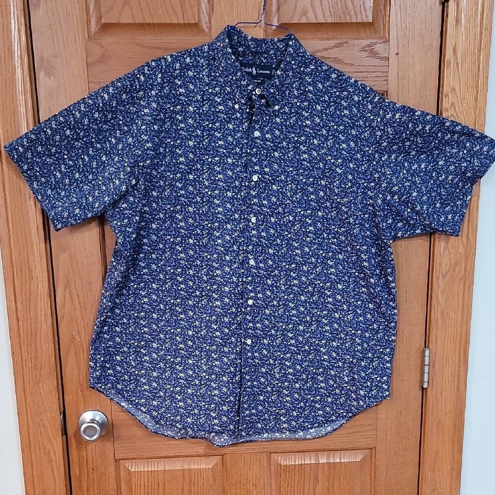 Ralph Lauren Polo Men's Blue Floral Shirt